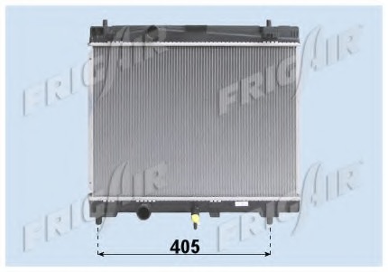 Radiator racire motor