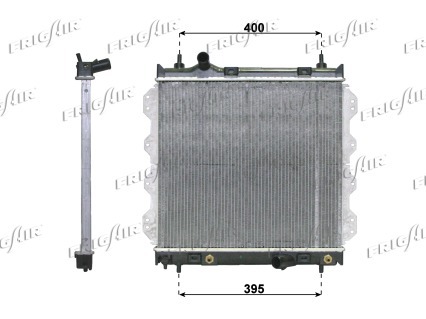 Radiator racire motor