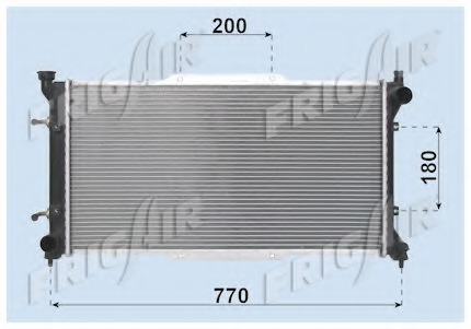 Radiator racire motor