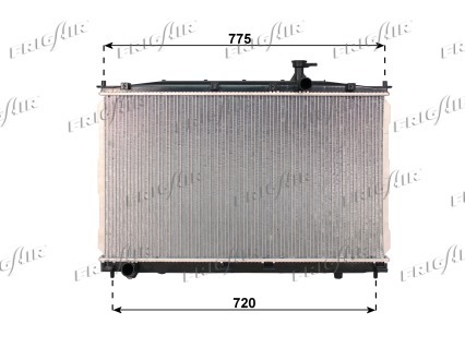 Radiator racire motor