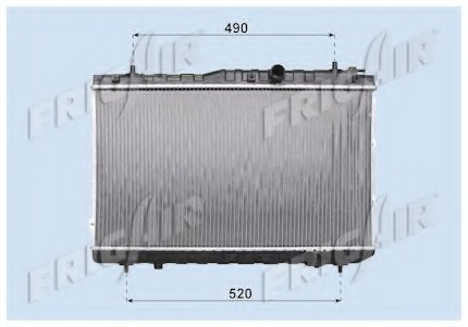 Radiator racire motor