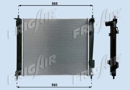 Radiator racire motor