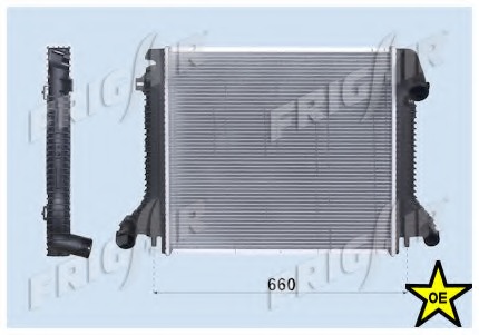 Radiator racire motor