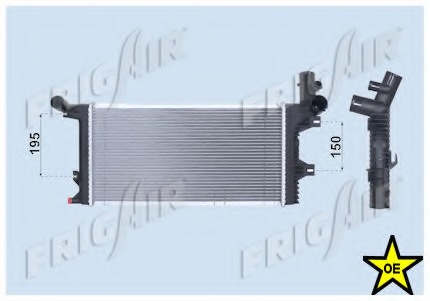 Radiator racire motor