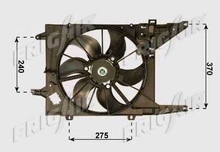 Ventilator radiator