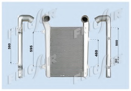 Intercooler compresor