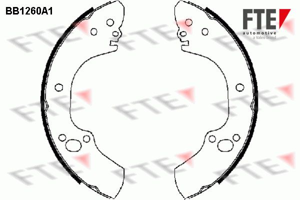 Set saboti frana frana de mana