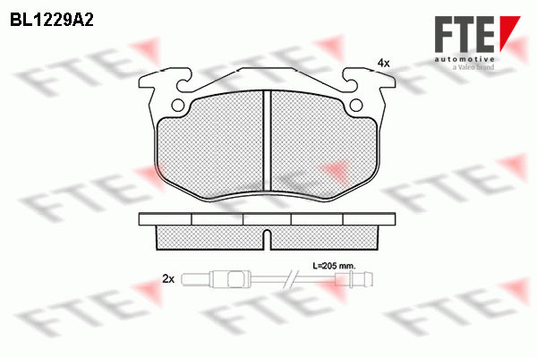 Placute frana