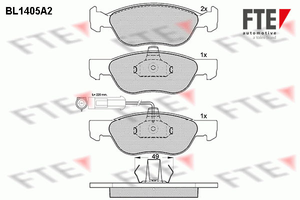 Placute frana