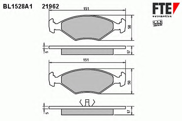 Placute frana