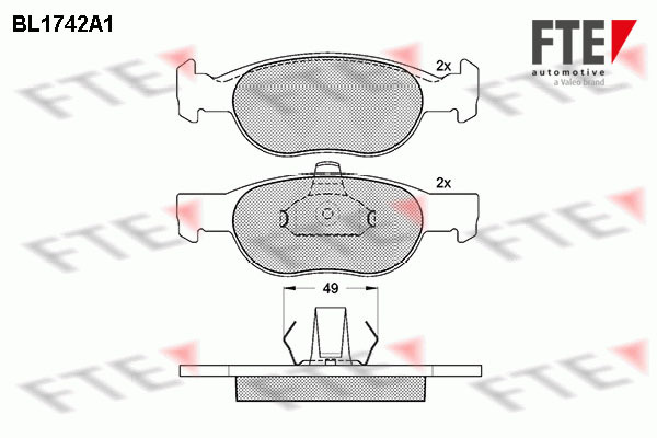 Placute frana