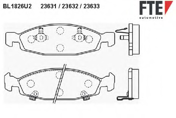 Placute frana