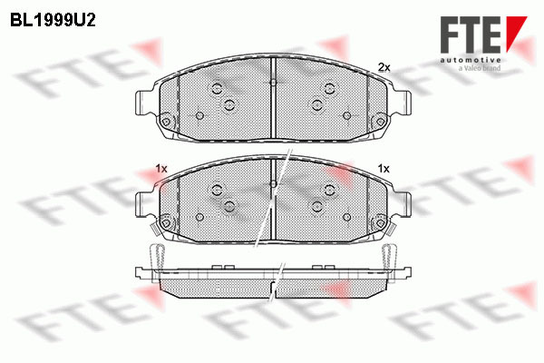 Placute frana