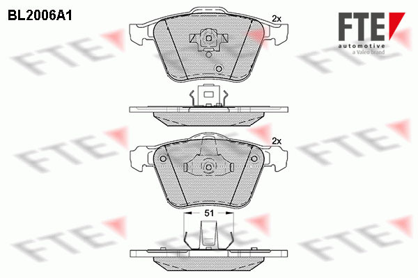 Placute frana