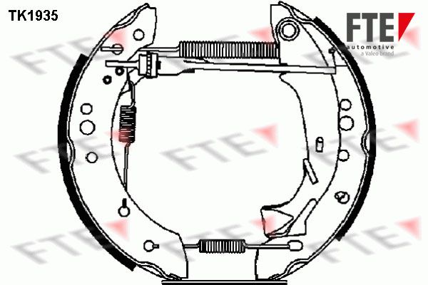 Set saboti frana