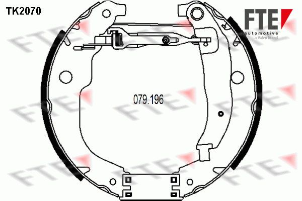 Set saboti frana