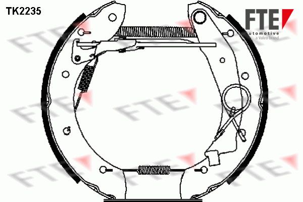 Set saboti frana