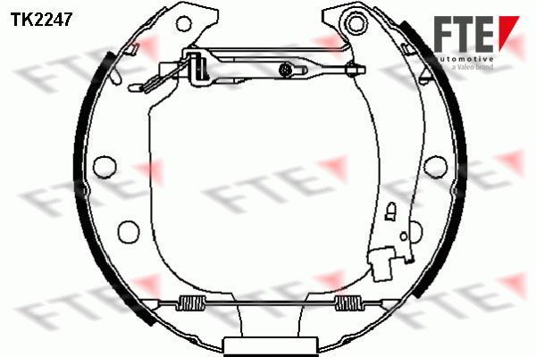 Set saboti frana