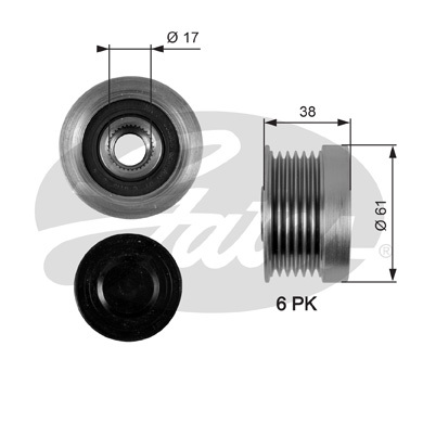 Fulie alternator