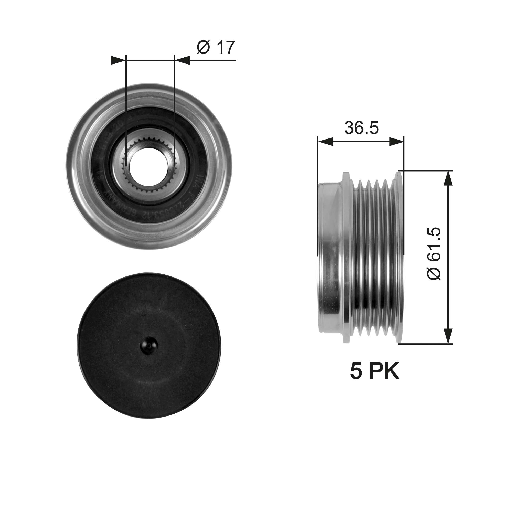 Fulie alternator