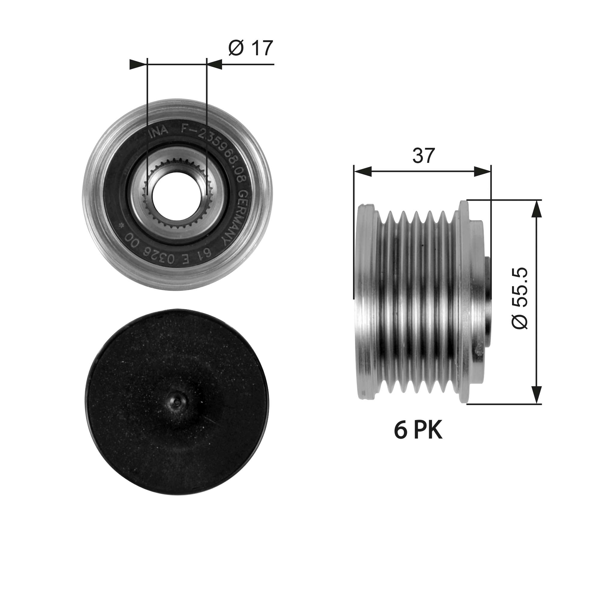 Fulie alternator