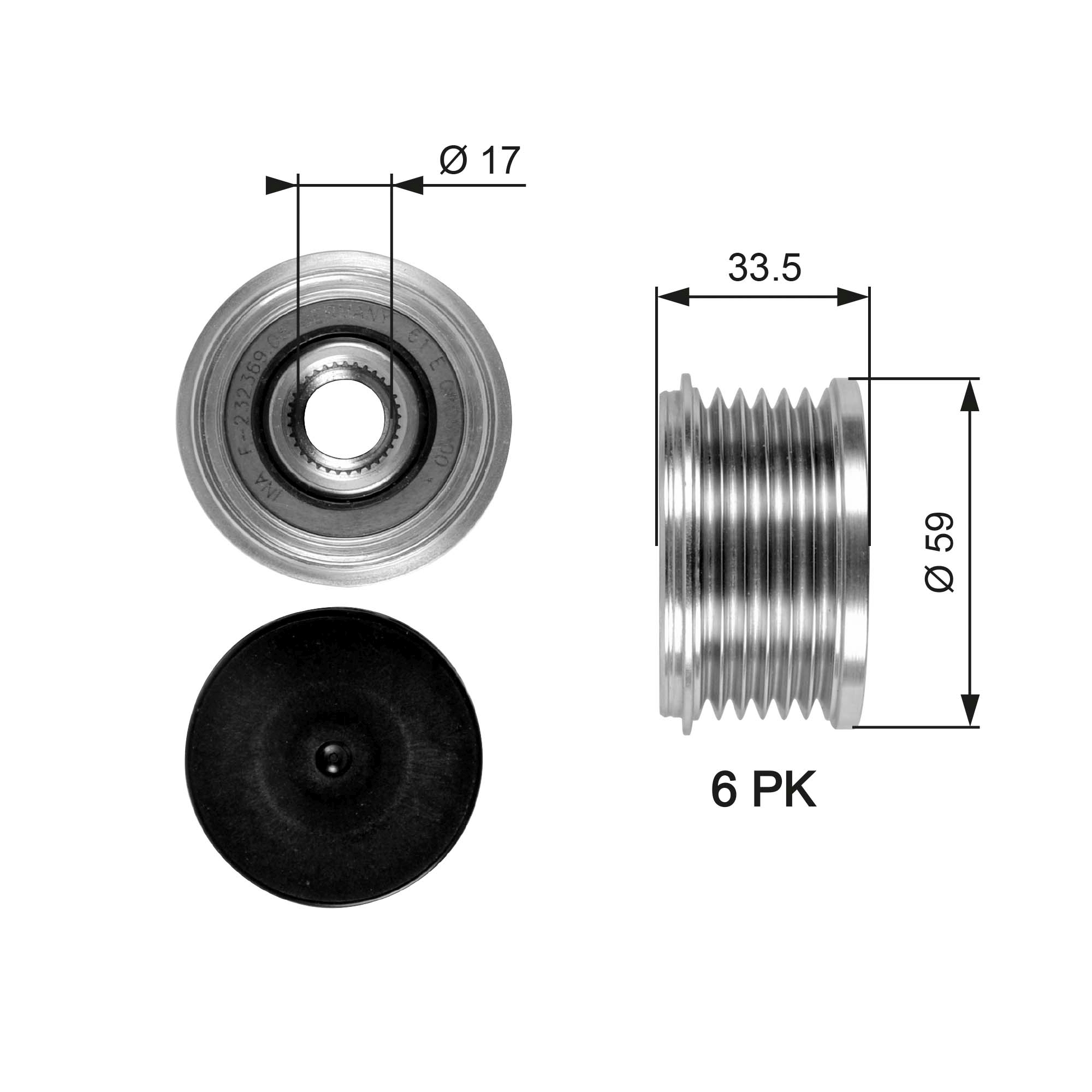 Fulie alternator