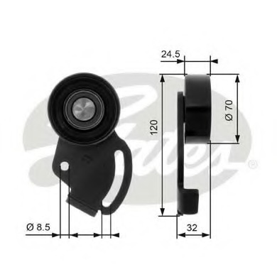 Rola intinzator curea transmisie