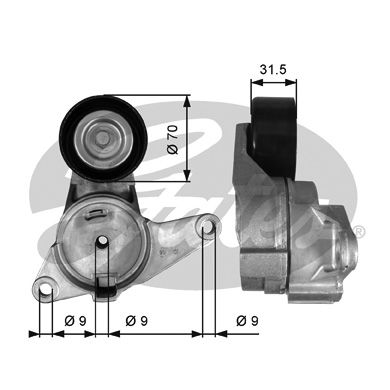 Rola intinzator curea transmisie