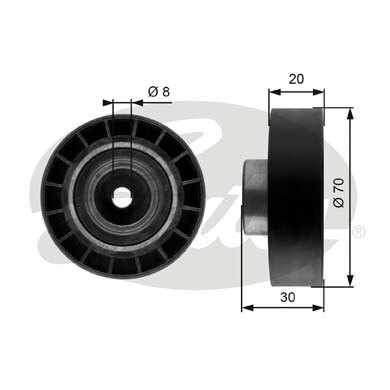 Rola intinzator curea transmisie