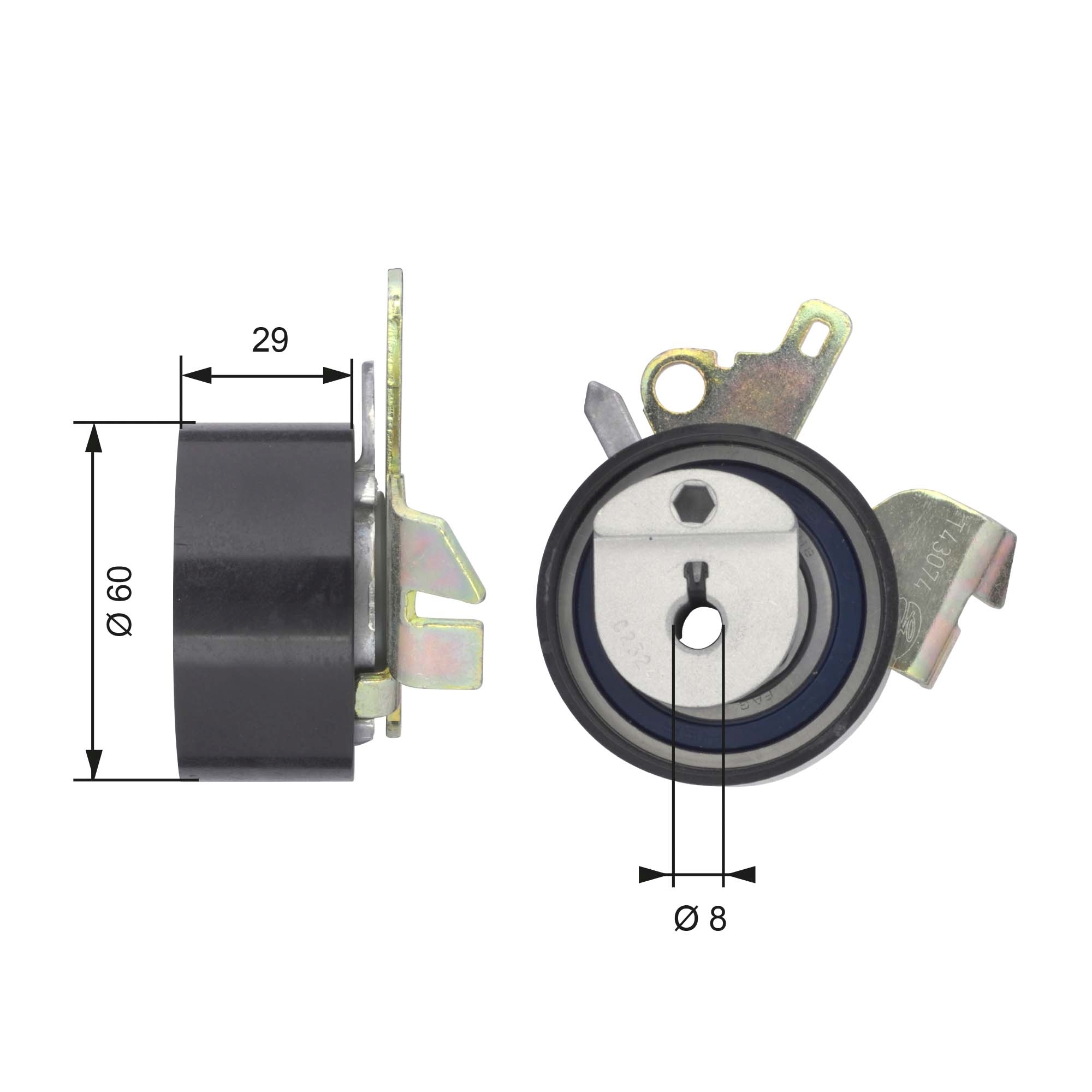 Rola intinzator curea distributie