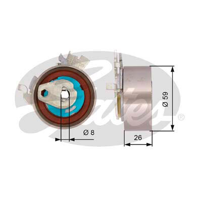 Rola intinzator curea distributie