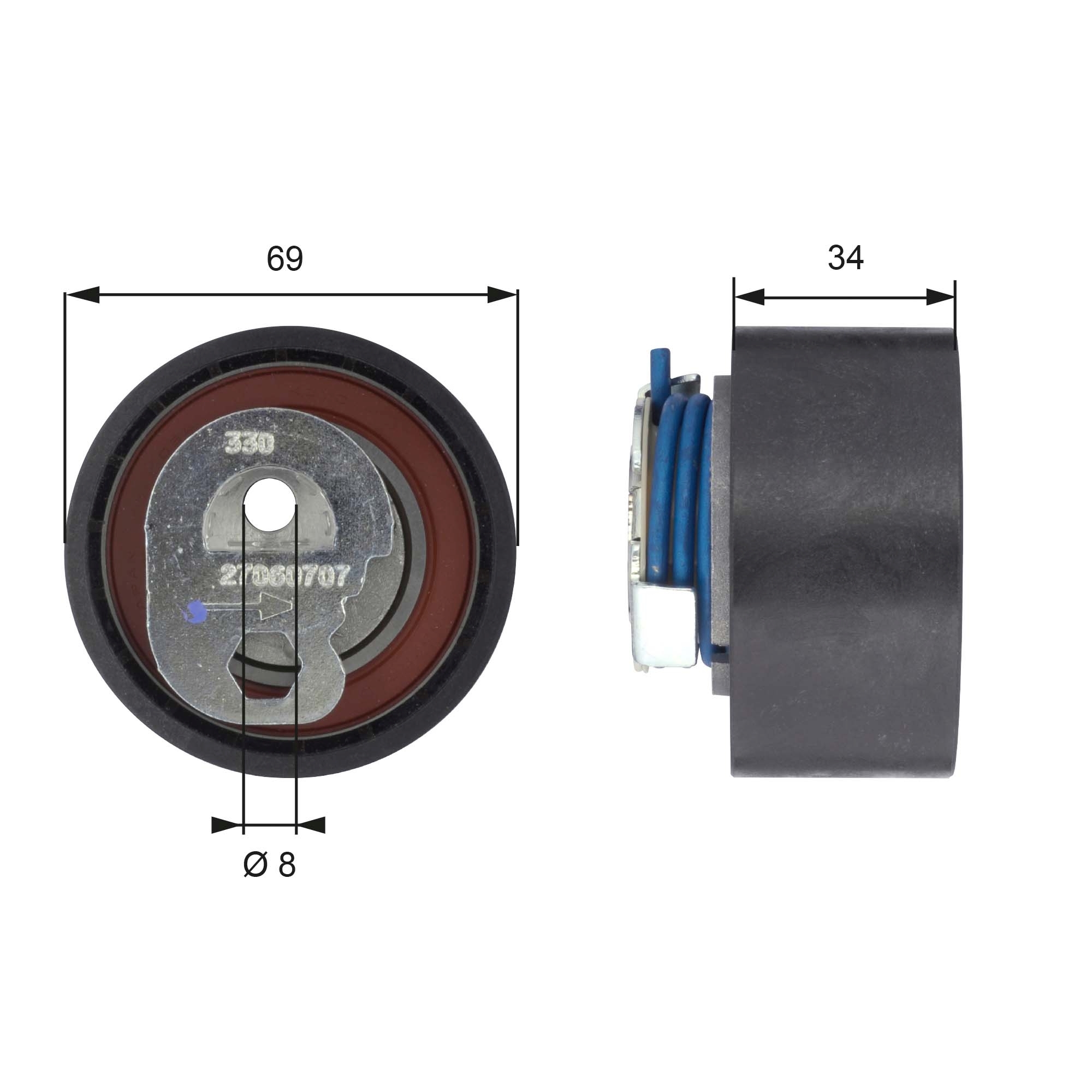 Rola intinzator curea distributie