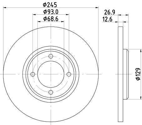 Disc frana