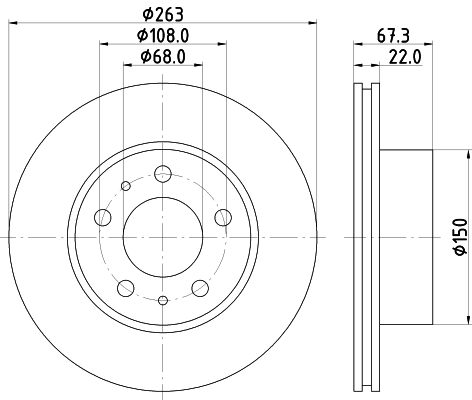 Disc frana