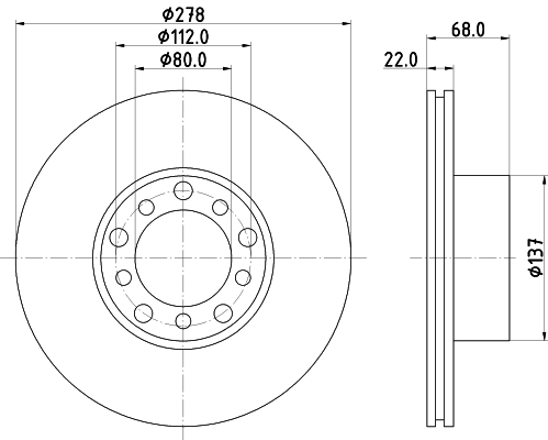 Disc frana