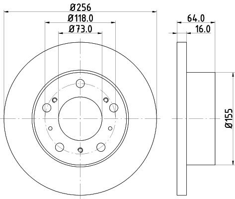 Disc frana