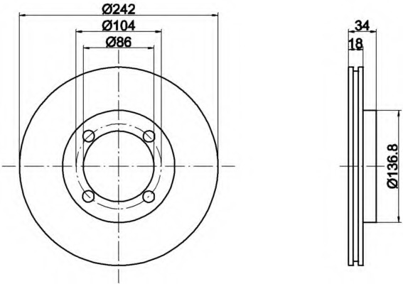 Disc frana