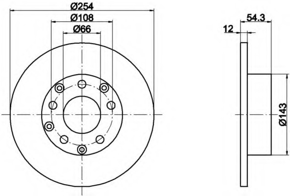 Disc frana