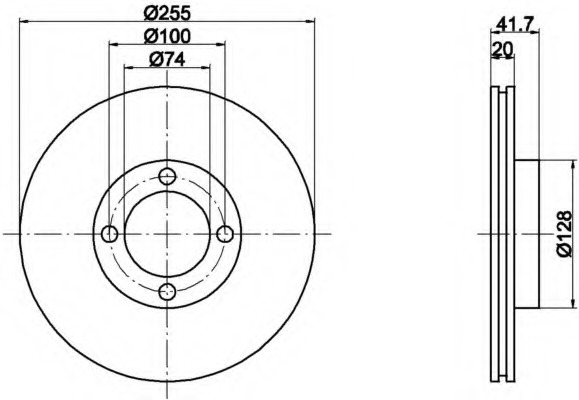 Disc frana