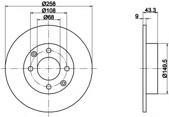 Disc frana