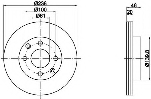 Disc frana