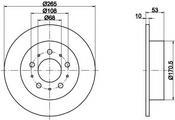 Disc frana