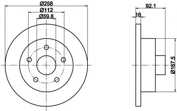 Disc frana