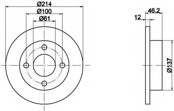 Disc frana