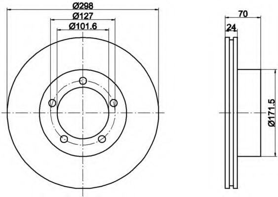 Disc frana