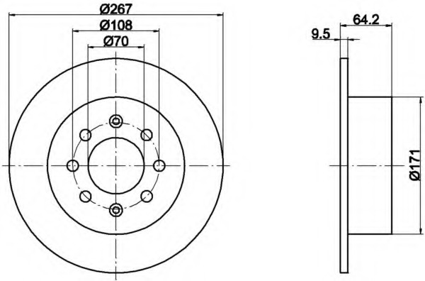 Disc frana