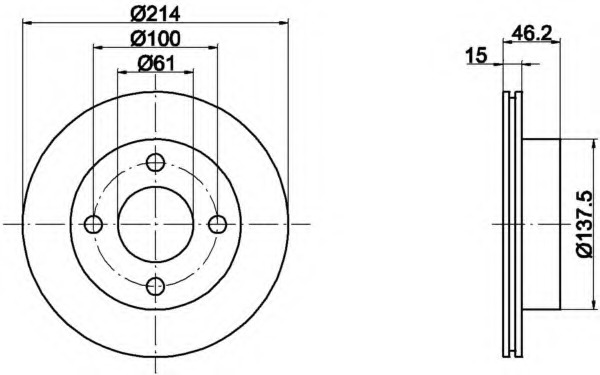 Disc frana