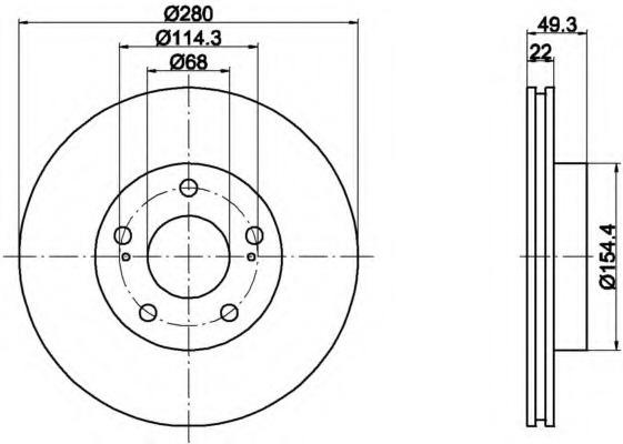 Disc frana