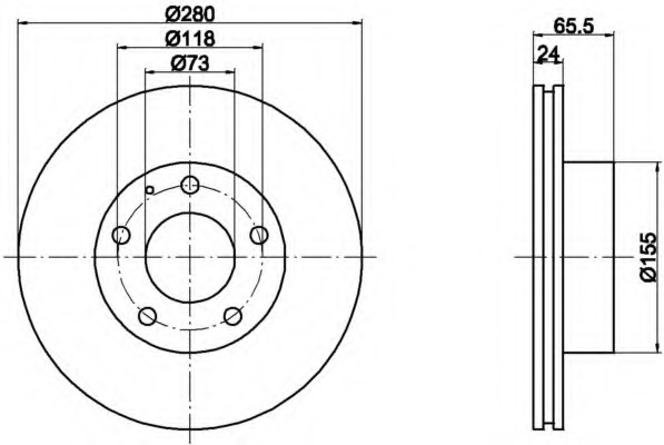 Disc frana