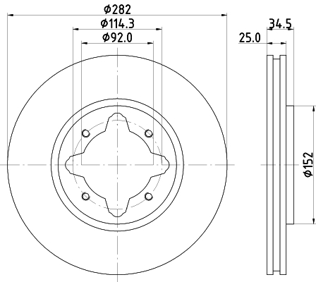 Disc frana